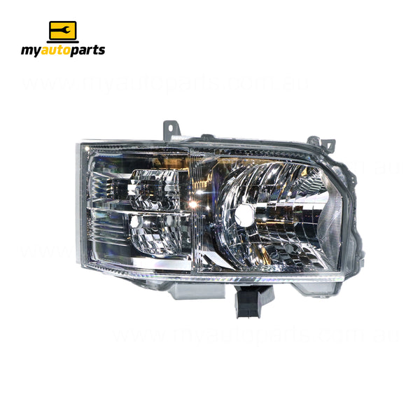 Halogen Head Lamp Drivers Side Genuine Suits Toyota Hiace SLWB 2013 to 2019