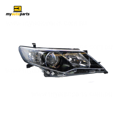 Head Lamp Drivers Side Genuine Suits Toyota Camry Atara SX/RZ ASV50R 2011 to 2015