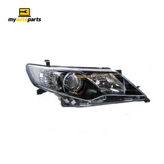 Head Lamp Drivers Side Genuine Suits Toyota Camry Atara SX/RZ ASV50R 2011 to 2015
