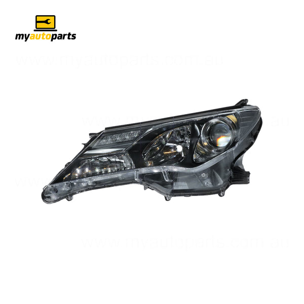 Halogen Head Lamp Passenger Side Genuine Suits Toyota RAV4 GX 2012 to 2015