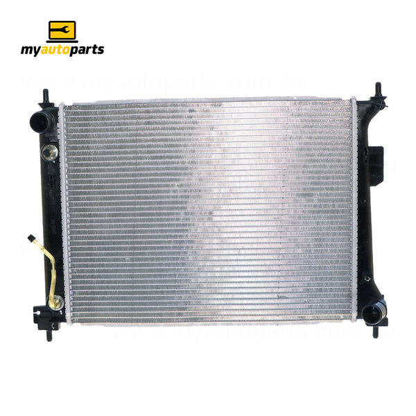 Radiator 35 mm 35 / Plastic Aluminium 500 x 378 x 16 mm Manual/Auto 1.4L 1.6L L G4FA G4FC Aftermarket Suits Hyundai i20 PB 2010 to 2012