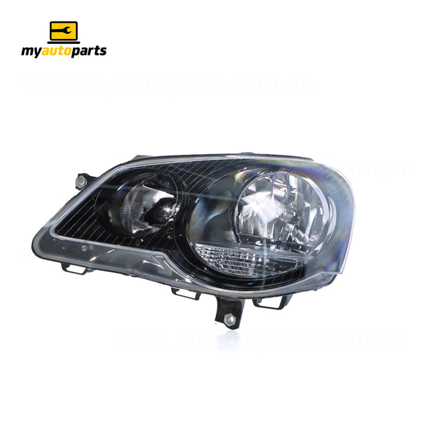 Halogen Head Lamp Passenger Side Certified Suits Volkswagen Polo GTi 9N 3 Door 2005 to 2010