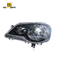 Halogen Head Lamp Passenger Side Certified Suits Volkswagen Polo GTi 9N 3 Door 2005 to 2010