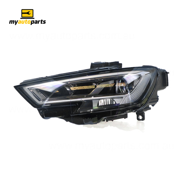 LED Head Lamp Passenger Side Genuine suits Audi A3/S3/RS3 8V 2016 On