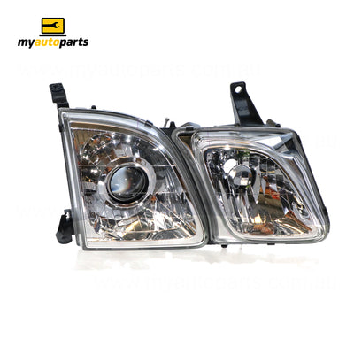 Head Lamp Drivers Side Genuine Suits Lexus LX UZJ100R 1998 to 2002