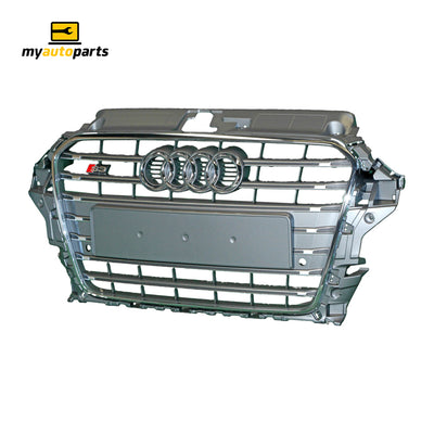 Grey Grille Genuine Suits Audi S3 8V Sedan/Cabriolet 2014 to 2016