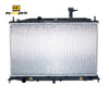 Radiator 33 mm 33 / Plastic Aluminium 370 x 628 x 16 mm Manual/Auto 1.6L L G4ED5 Aftermarket Suits Hyundai Accent MC 2006 to 2009