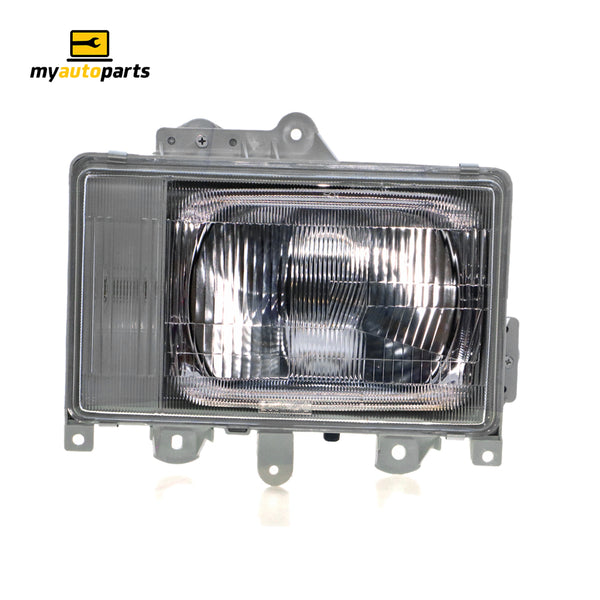 Head Lamp Drivers Side Aftermarket Suits Mitsubishi Mitsubishi/Fuso Truck FE 1986 to 1995