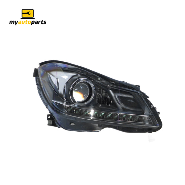Bi-Xenon Head Lamp Drivers Side OES suits Mercedes-Benz C Class 2011 to 2016