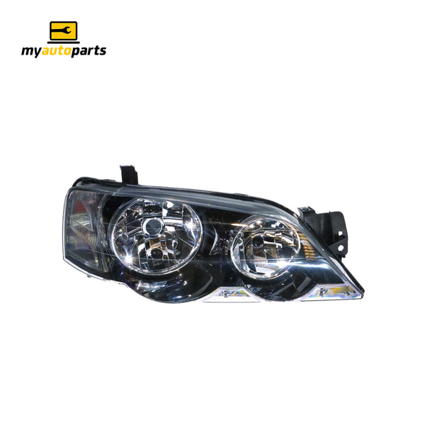 Halogen Head Lamp Drivers Side Certified Suits Ford Falcon XR6/XR8 BA/BF 2002 to 2008