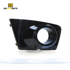 Black Front Bar Grille With Fog Light Mount Drivers Side Genuine Suits Mitsubishi Triton MN 8/2009 to 3/2015