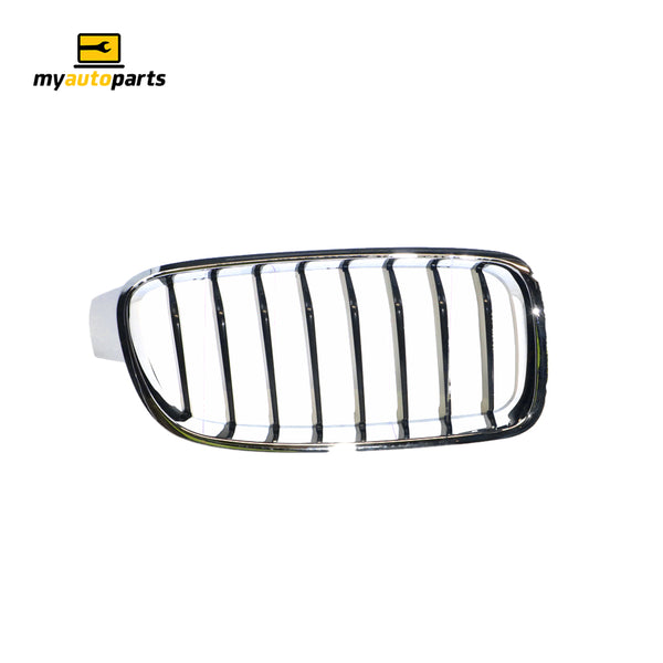 Grille Drivers Side Aftermarket Suits BMW 3 Series F30 2012 to 2015