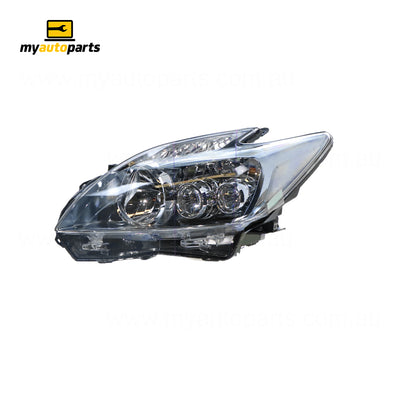 Xenon Head Lamp Passenger Side Genuine Suits Toyota Prius ZVW30R 2009 to 2016