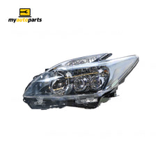 Xenon Head Lamp Passenger Side Genuine Suits Toyota Prius ZVW30R 2009 to 2016