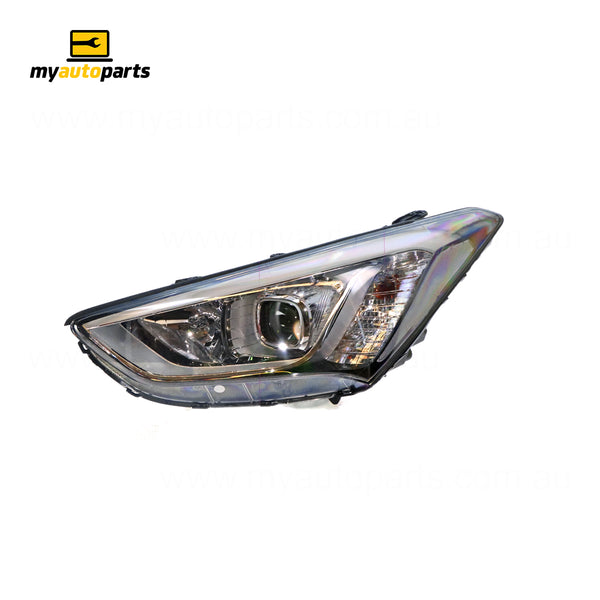 Halogen Head Lamp Passenger Side Genuine Suits Hyundai Santa Fe DM 2012 to 2015