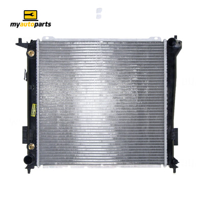 Radiator 33 mm 33 / Plastic Aluminium 450 x 455 x 26 mm Automatic 1.6 L D4FB Aftermarket Suits Hyundai i30 FD 2007 to 2012
