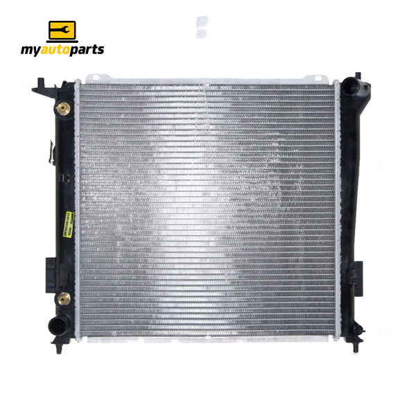 Radiator 33 mm 33 / Plastic Aluminium 450 x 455 x 26 mm Automatic 1.6 L D4FB Aftermarket Suits Hyundai i30 FD 2007 to 2012