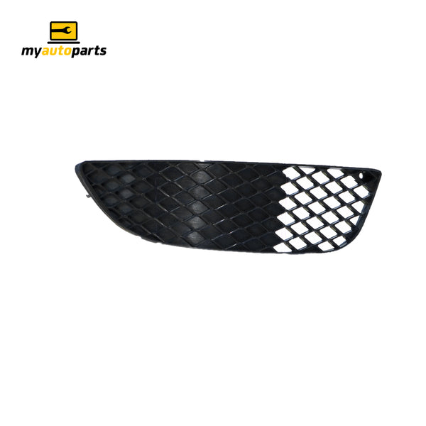 Black Front Bar Grille Drivers Side Aftermarket Suits Mitsubishi Lancer CJ 9/2007 to 3/2014