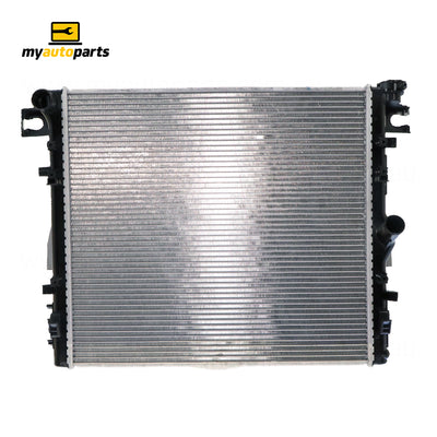 Radiator 38 / 38 mm Plastic Aluminium 558 x 518 x 26 mm Manual/Auto 3.8L L 7L Aftermarket Suits Jeep Wrangler JK 2006 to 2018