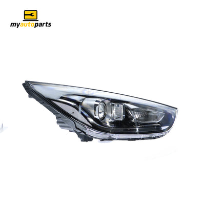 Head Lamp With DRL Drivers Side Genuine Suits Hyundai ix35 SE/Trophy LM 2013 to 2015
