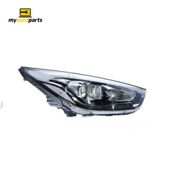 Head Lamp With DRL Drivers Side Genuine Suits Hyundai ix35 SE/Trophy LM 2013 to 2015