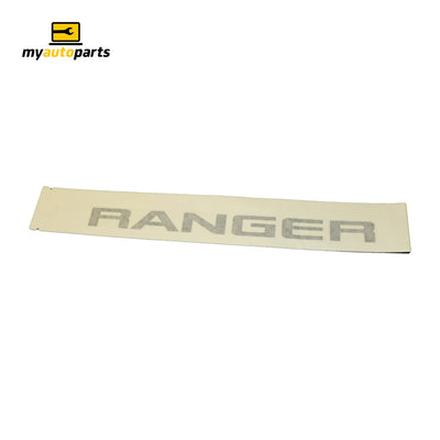 Tail Gate Emblem Genuine Suits Ford Ranger PX 2015 to 2018
