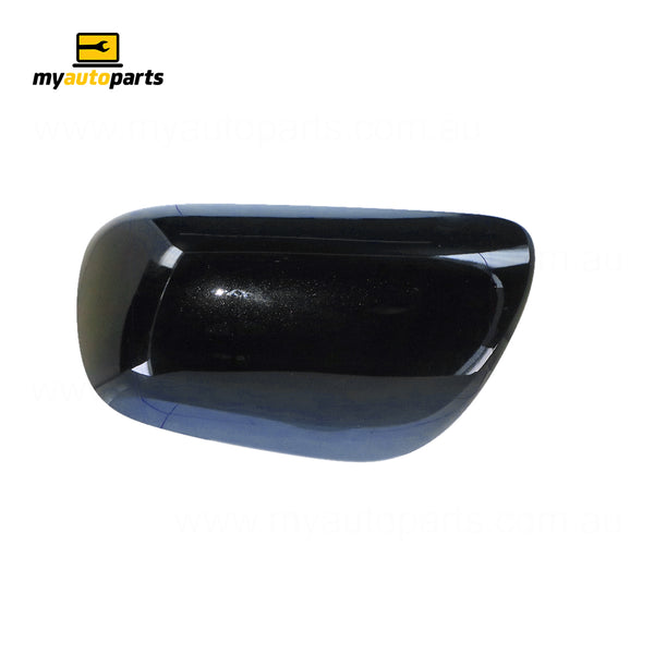 Black Door Mirror Cover Passenger Side Genuine suits Toyota Yaris Hatch 2008 to 2011