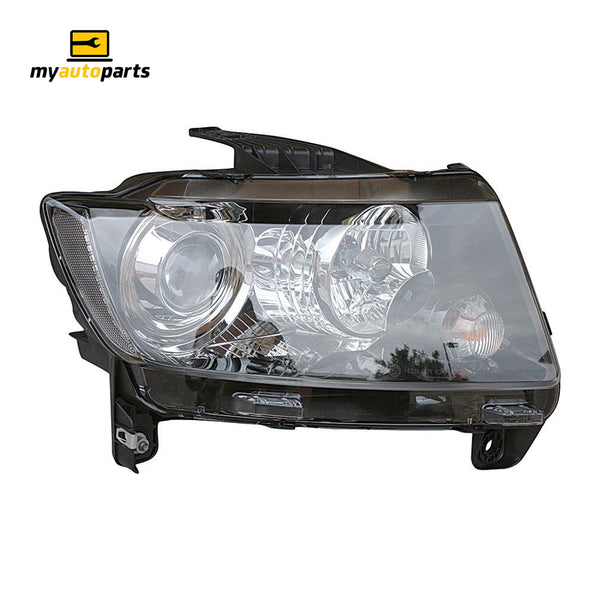 Halogen Electric Adjust Head Lamp Drivers Side Genuine suits Jeep Compass