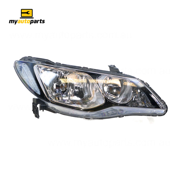 Head Lamp Drivers Side Certified Suits Honda Civic 8th Generation FD 2006 to 2008