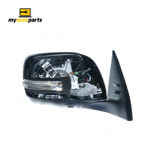 Door Mirror With Blind Spot & Indicator Drivers Side Genuine suits Toyota Prado 150 Series 2013 to 2017