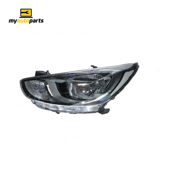 Head Lamp Passenger Side Genuine Suits Hyundai Accent RB 2011 to 2013