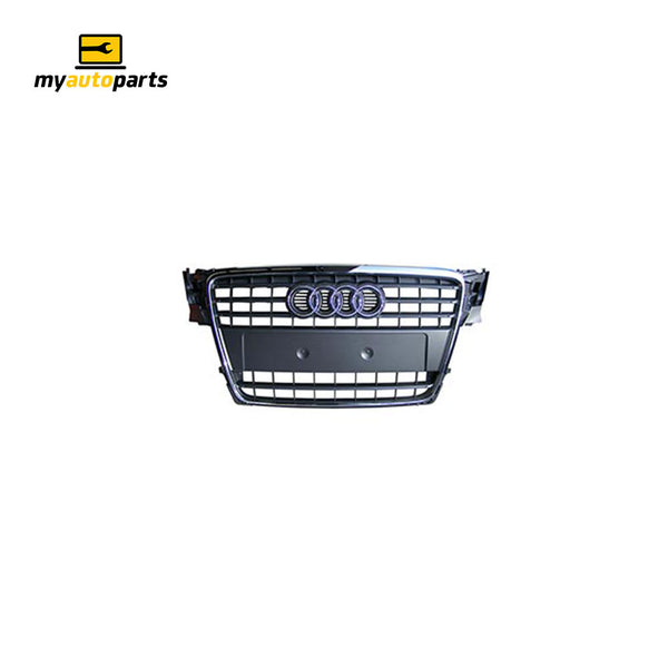 Silver Grille Genuine Suits Audi A4 B8 2008 to 2012