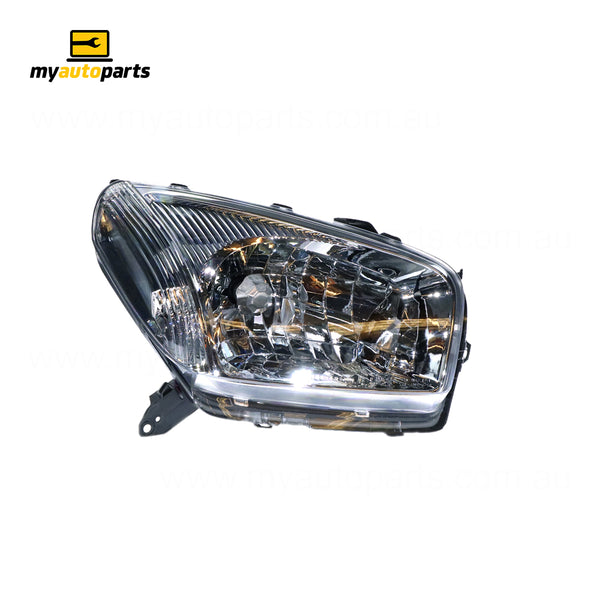 Head Lamp Drivers Side Certified Suits Toyota RAV4 ACA20R/ACA21R/ACA22R/ACA23R 2000 to 2005