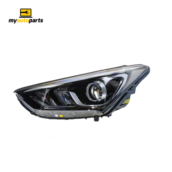 Halogen Head Lamp Passenger Side Genuine Suits Hyundai Santa Fe DM 2015 to 2018