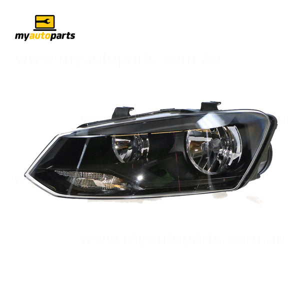 Head Lamp Passenger Side OES  Suits Volkswagen Polo 6R 2014 to 2018