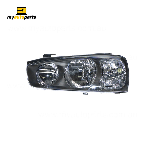 Head Lamp Passenger Side Certified Suits Hyundai Elantra XD 2000 to 2003