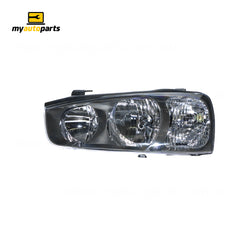 Head Lamp Passenger Side Certified Suits Hyundai Elantra XD 2000 to 2003