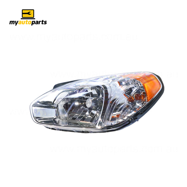 Head Lamp Passenger Side Genuine Suits Hyundai Accent MC 2006 to 2009