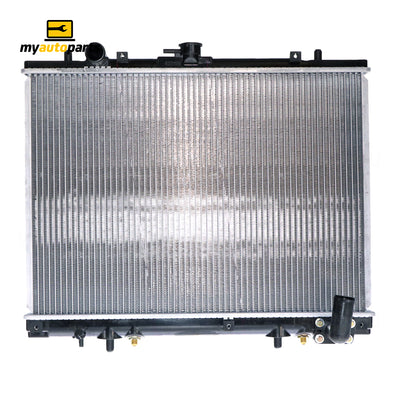 Radiator 35 / 35 mm Plastic Aluminium 425 x 598 x 32 mm Manual/Auto 2.8L L 4M40 Aftermarket Suits Mitsubishi Triton MK 1996 to 2006