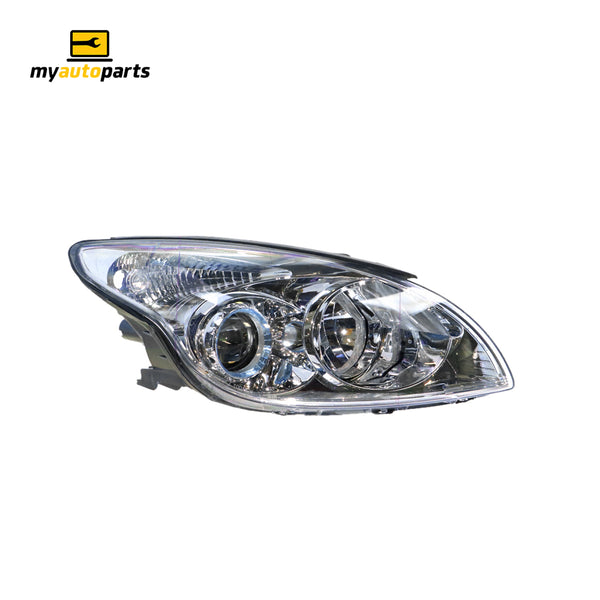 Head Lamp Drivers Side Certified Suits Hyundai i30 FD 1/2008 to 7/2009