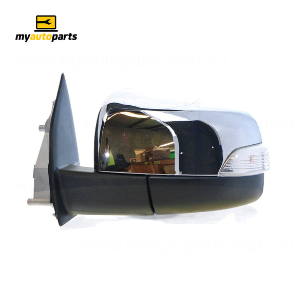 Chrome Door Mirror With Indicator Passenger Side Certified Suits Ford Ranger PX 9/2011 to 9/2018