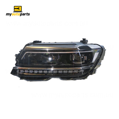 LED Head Lamp Passenger Side Genuine Suits Volkswagen Tiguan 5N 2016 On