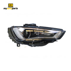 Xenon Head Lamp Drivers Side OES suits Audi A3/S3 8V Hatch 2013 to 2016