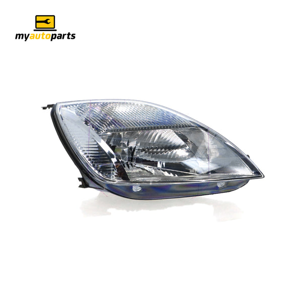 Head Lamp Drivers Side Genuine Suits Ford Fiesta WP 2004 to 2005