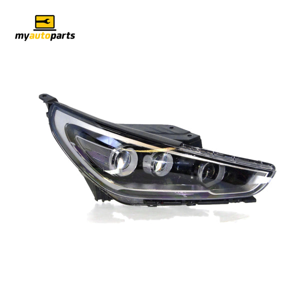 Bi-LED Head Lamp Drivers Side Genuine Suits Hyundai i30 Premium/SR Premium PD Hatch 3/2017 to 8/2020