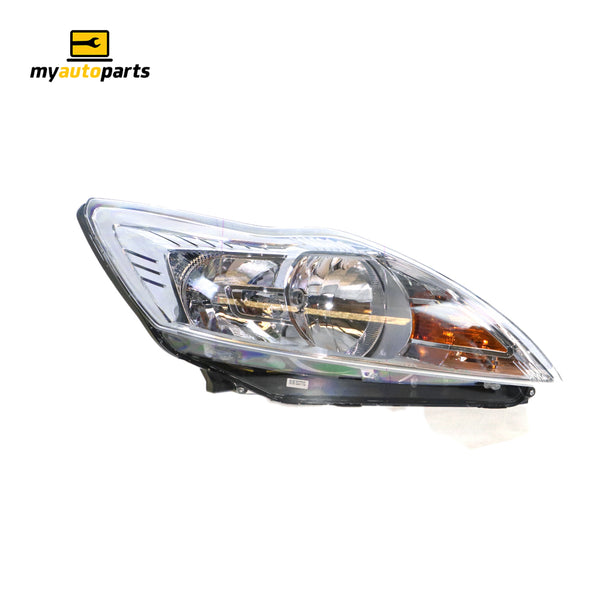 Head Lamp Drivers Side Genuine Suits Ford Focus LV 2009 to 2011