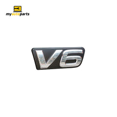 Grille Emblem "V6" Genuine Suits Toyota RAV4 GSA33 8/2007 to 8/2008