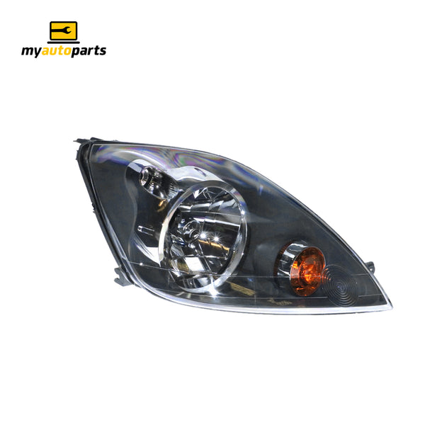 Head Lamp Drivers Side Certified Suits Ford Fiesta WQ 2005 to 2008