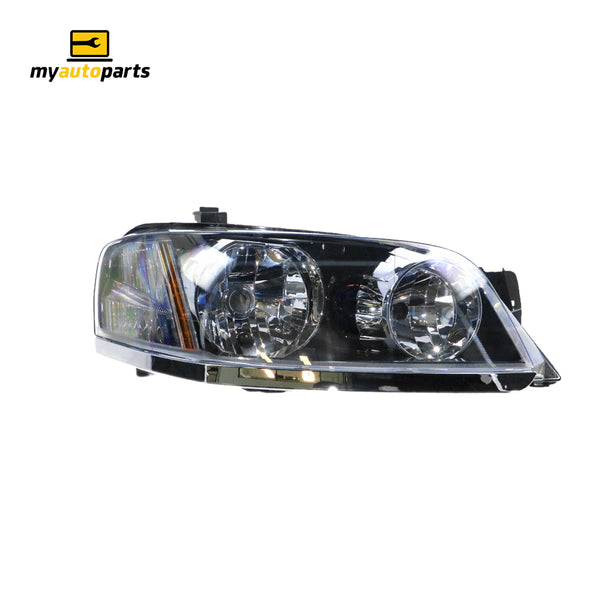 Black Head Lamp Drivers Side Certified Suits Ford Territory SX/SY 2009 to 2011
