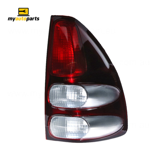 Red/Clear Tail Lamp Drivers Side Certified Suits Toyota Prado RZJ120R / GRJ120R / KDJ120R 2002 to 2009